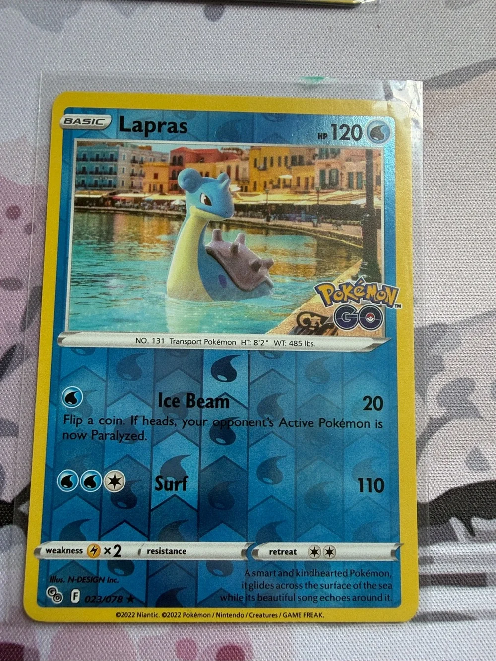 🌊 Lapras Pokémon Reverse Holo Card Lot | 4 Cards ✨5/$25✨